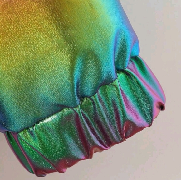 Multicolor zip up lined hoodie - Picture 4 of 5